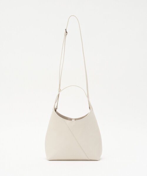 russet（ラシット）の「スムースレザー2WAYミニトートバッグ（トートバッグ・レディース・アイボリー/ブラック/ブルー系その他・FREE）」の4枚目の写真