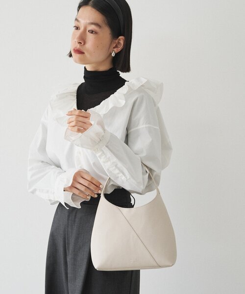 russet（ラシット）の「スムースレザー2WAYミニトートバッグ（トートバッグ・レディース・アイボリー/ブラック/ブルー系その他・FREE）」の20枚目の写真