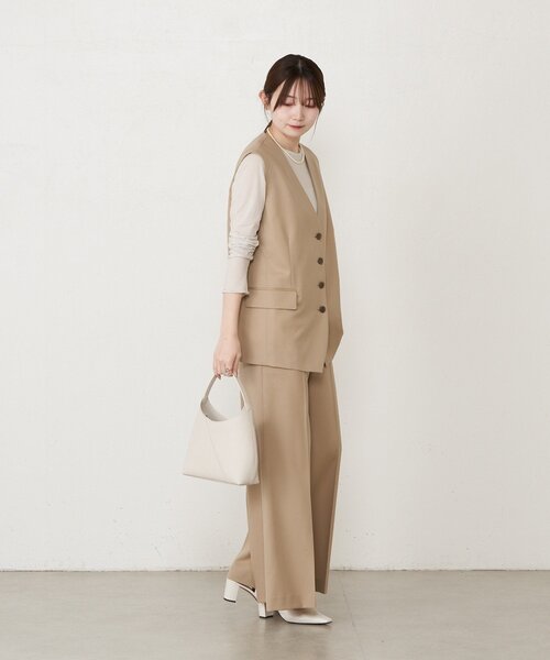 russet（ラシット）の「スムースレザー2WAYミニトートバッグ（トートバッグ・レディース・アイボリー/ブラック/ブルー系その他・FREE）」の22枚目の写真