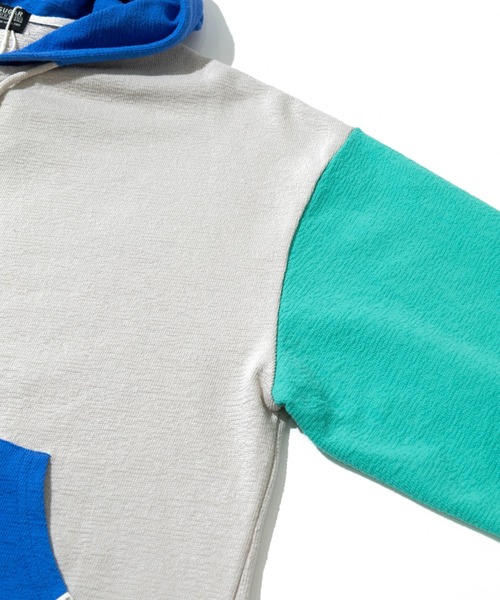 CUBE SUGAR（キューブシュガー）の「CUBE SUGAR/キューブシュガー　インレイ Zipパーカー（パーカー・レディース・その他1・FREE）」の3枚目の写真