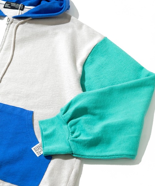 CUBE SUGAR（キューブシュガー）の「CUBE SUGAR/キューブシュガー　インレイ Zipパーカー（パーカー・レディース・その他1・FREE）」の4枚目の写真