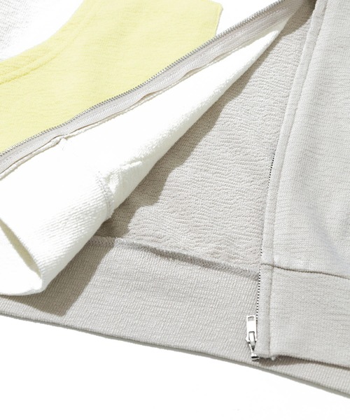 CUBE SUGAR（キューブシュガー）の「CUBE SUGAR/キューブシュガー　インレイ Zipパーカー（パーカー・レディース・その他1・FREE）」の6枚目の写真