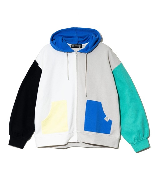 CUBE SUGAR（キューブシュガー）の「CUBE SUGAR/キューブシュガー　インレイ Zipパーカー（パーカー・レディース・その他1・FREE）」の7枚目の写真