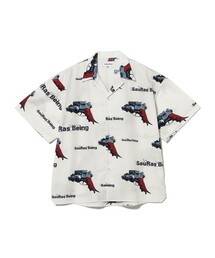 BEAMS T | SauRas Being / S/S ALOHA SHIRTS PISTOL(シャツ/ブラウス)