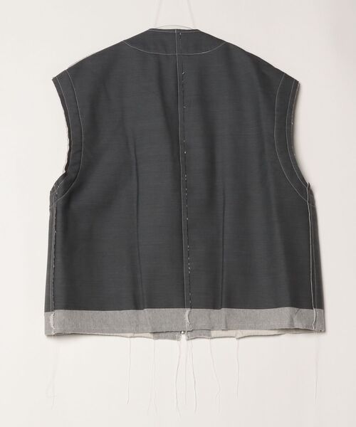 DISCOVERED(ディスカバード)の「DISCOVERED SUITS SWEAT VEST(ベスト・メンズ・グレー・SMALL)」の2枚目の写真