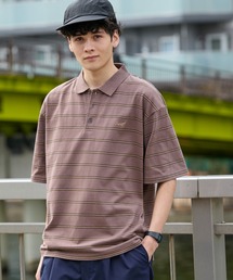 ポロシャツ（ブラウン/茶色系・ボーダー柄）ファッション通販 - ZOZOTOWN