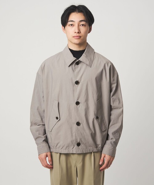 BARACUTA(バラクータ)の「<BARACUTA>G4 ボックスボンバージャケット シャツブルゾン(ブルゾン・メンズ・ライトグレー/ロイヤルブルー・38/40)」の5枚目の写真