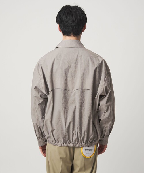 BARACUTA(バラクータ)の「<BARACUTA>G4 ボックスボンバージャケット シャツブルゾン(ブルゾン・メンズ・ライトグレー/ロイヤルブルー・38/40)」の7枚目の写真
