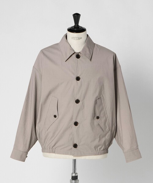 BARACUTA(バラクータ)の「<BARACUTA>G4 ボックスボンバージャケット シャツブルゾン(ブルゾン・メンズ・ライトグレー/ロイヤルブルー・38/40)」の8枚目の写真