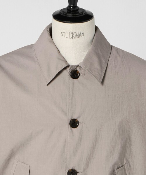 BARACUTA(バラクータ)の「<BARACUTA>G4 ボックスボンバージャケット シャツブルゾン(ブルゾン・メンズ・ライトグレー/ロイヤルブルー・38/40)」の10枚目の写真
