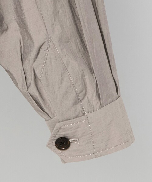 BARACUTA(バラクータ)の「<BARACUTA>G4 ボックスボンバージャケット シャツブルゾン(ブルゾン・メンズ・ライトグレー/ロイヤルブルー・38/40)」の11枚目の写真