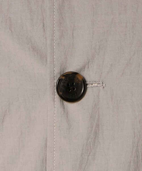 BARACUTA(バラクータ)の「<BARACUTA>G4 ボックスボンバージャケット シャツブルゾン(ブルゾン・メンズ・ライトグレー/ロイヤルブルー・38/40)」の14枚目の写真