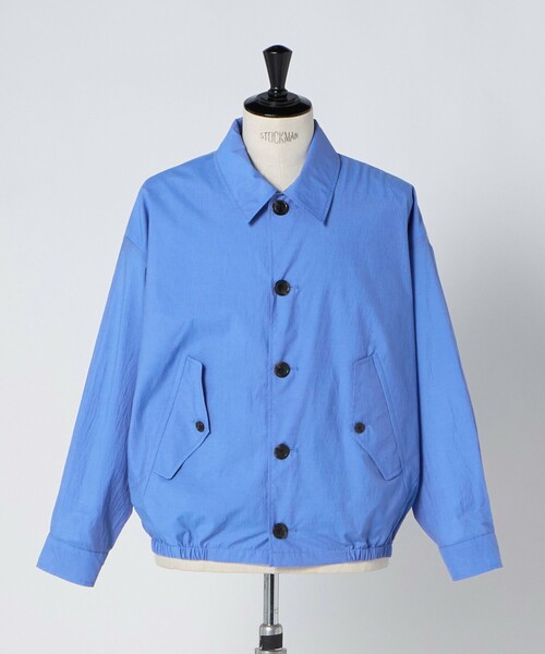 BARACUTA(バラクータ)の「<BARACUTA>G4 ボックスボンバージャケット シャツブルゾン(ブルゾン・メンズ・ライトグレー/ロイヤルブルー・38/40)」の18枚目の写真