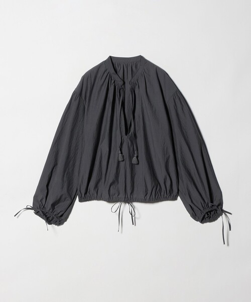 BEAUTY&YOUTH UNITED ARROWS(ビューティーアンドユースユナイテッドアローズ)の「コットンナイロン ボリューム スキッパー ブラウス(シャツ/ブラウス・レディース・オフホワイト/ライトブルー/ダークグレー・FREE)」の18枚目の写真