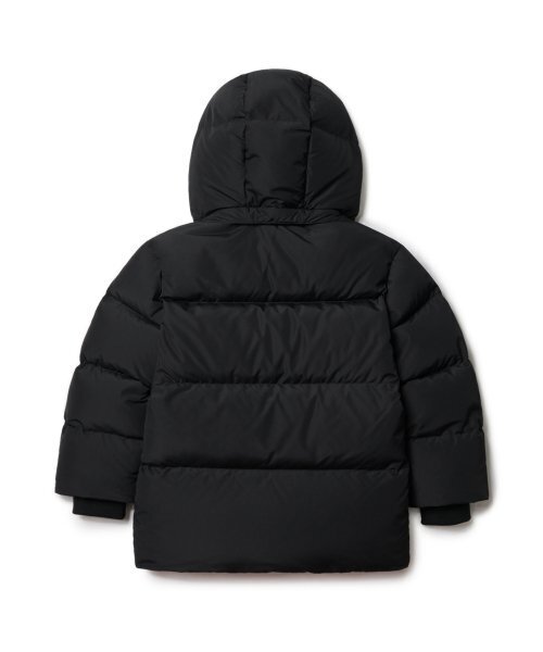 MUSINSA STANDARD KIDS（ムシンサスタンダードキッズ）の「フードパーカーダウンプファーショートパディングジャケット[ブラック]（ブルゾン・レディース・その他・100/110/120/130/140/150/160）」の7枚目の写真