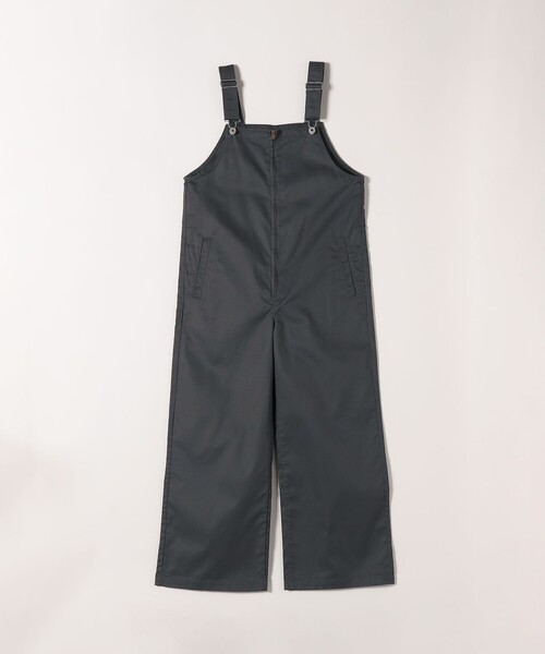 Dickies（ディッキーズ）の「Dickies:〈洗濯機可能〉TC ツイル オーバーオール（サロペット/オーバーオール・レディース・ダークグレー/ブラック・ONE SIZE）」の2枚目の写真