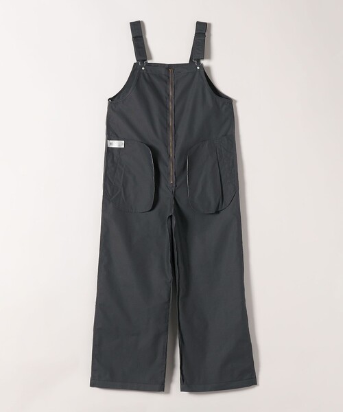 Dickies（ディッキーズ）の「Dickies:〈洗濯機可能〉TC ツイル オーバーオール（サロペット/オーバーオール・レディース・ダークグレー/ブラック・ONE SIZE）」の4枚目の写真