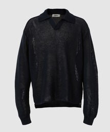 DIGAWEL（ディガウェル）の「Cotton knit polo（ポロシャツ）」