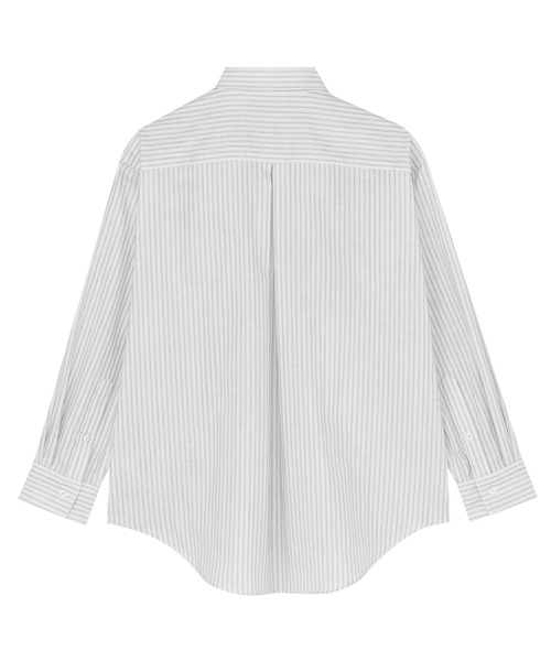 TOKYO SHIRTS(トウキョウシャツ)の「【Pitta Re:)】ふわっとガーゼシャツ ワイドシルエット 長袖 綿100% レディース カジュアルシャツ(シャツ/ブラウス・レディース・ベージュ・M)」の2枚目の写真