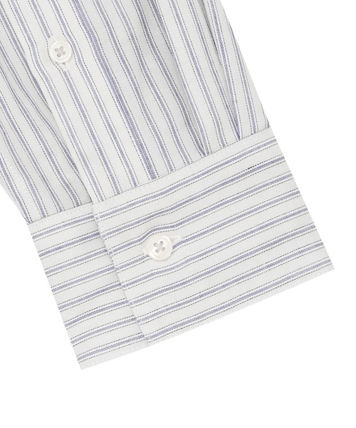 TOKYO SHIRTS(トウキョウシャツ)の「【Pitta Re:)】ふわっとガーゼシャツ ワイドシルエット 長袖 綿100% レディース カジュアルシャツ(シャツ/ブラウス・レディース・ベージュ・M)」の4枚目の写真