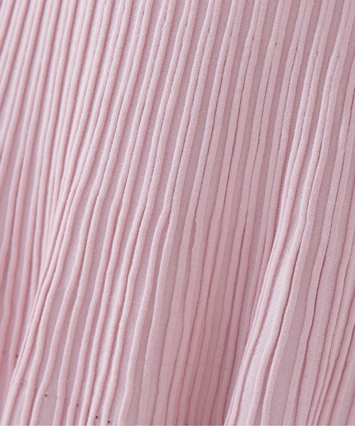 NATURAL BEAUTY BASIC（ナチュラルビューティーベーシック）の「◇アイレットフレアニットワンピース（ワンピース・レディース・ラベンダー/ピンク/ネイビー・FREE）」の6枚目の写真