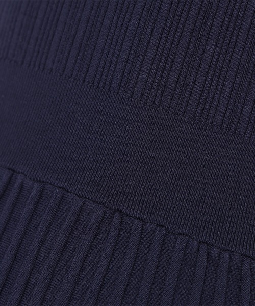 NATURAL BEAUTY BASIC（ナチュラルビューティーベーシック）の「◇アイレットフレアニットワンピース（ワンピース・レディース・ラベンダー/ピンク/ネイビー・FREE）」の14枚目の写真