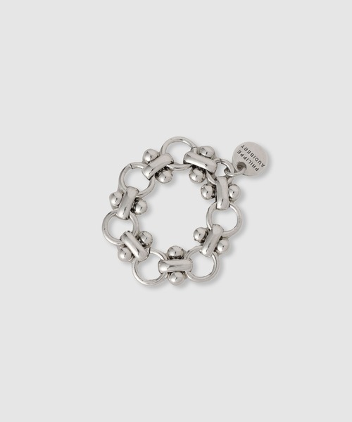 PHILIPPE AUDIBERT(フィリップ オーディベール)の「【PHILIPPE AUDIBERT(フィリップオーディベール)】NATIKA RING SILVER(リング・レディース・シルバー・FREE)」の1枚目の写真