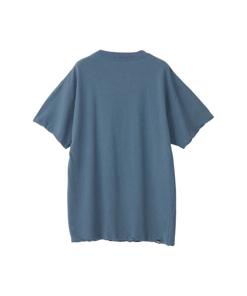 HYSTERIC GLAMOUR（ヒステリックグラマー）の「HYS DOMINATRIX BOOT オーバーサイズTシャツ（Tシャツ/カットソー・レディース・ベージュ/ブラック/ブルー・FREE）」の5枚目の写真