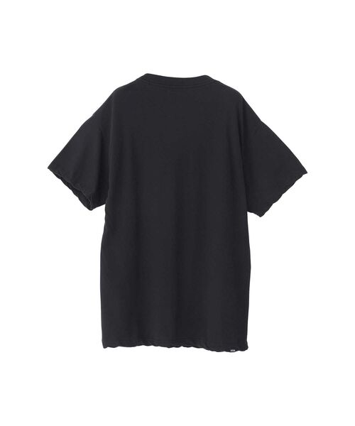 HYSTERIC GLAMOUR（ヒステリックグラマー）の「HYS DOMINATRIX BOOT オーバーサイズTシャツ（Tシャツ/カットソー・レディース・ベージュ/ブラック/ブルー・FREE）」の6枚目の写真