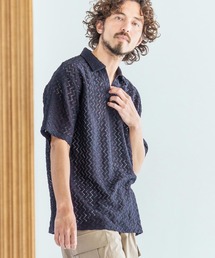 mhs2602-Russell Mesh Skipper Polo Shirt スキッパーポロシャツ(MGN-261-038)