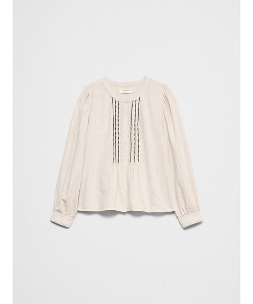 BANANA REPUBLIC FACTORY STORE（バナナリパブリック ファクトリーストア）の「BANANA REPUBLIC FACTORY STORE　　刺繍ブラウス（シャツ/ブラウス・レディース・ベージュ・S/XS/L/M）」の6枚目の写真