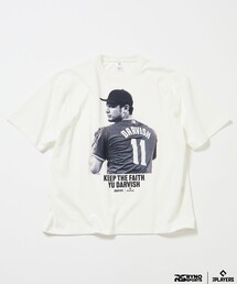 FREAK'S STORE（フリークスストア）の「MLB PLAYERS× RYNO SPORTS ×FREAK’S STORE 別注 【DARVISH】CLOSE UP PHOTO TEE（Tシャツ/カットソー）」