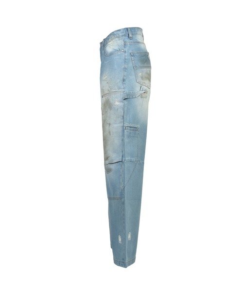 BREATH（ブレス）の「COATING DOUBLE KNEE DENIM PANTS（デニムパンツ