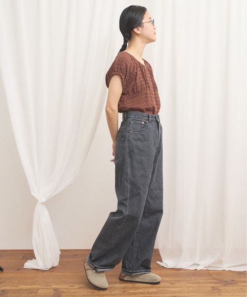 fig London(フィグロンドン)の「Kate blouse(シャツ/ブラウス・レディース・ブラウン・FREE)」の10枚目の写真