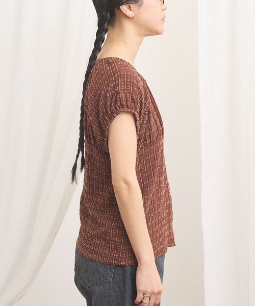 fig London(フィグロンドン)の「Kate blouse(シャツ/ブラウス・レディース・ブラウン・FREE)」の16枚目の写真