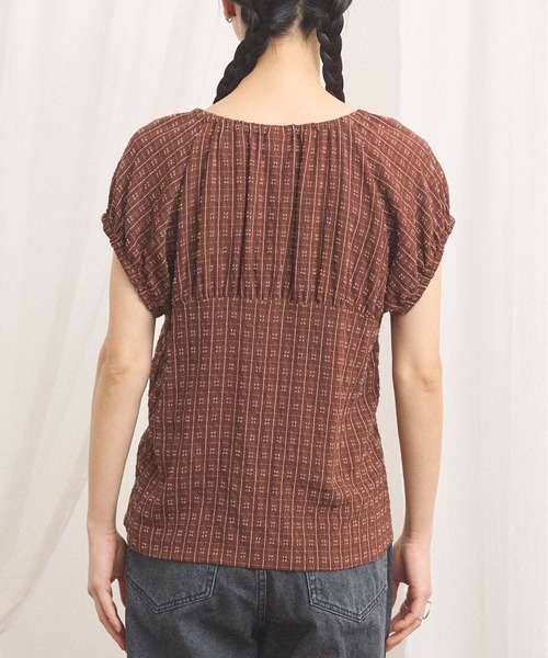 fig London(フィグロンドン)の「Kate blouse(シャツ/ブラウス・レディース・ブラウン・FREE)」の17枚目の写真