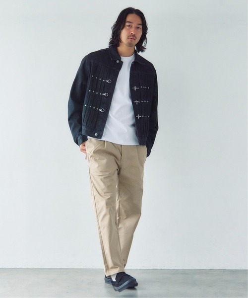 JACKROSE(ジャックローズ)の「JE-ファイヤーマン・プリーツデニム JKT(デニムジャケット・メンズ・ブラック・M/L/XL)」の19枚目の写真