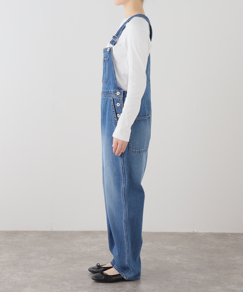 SLOBE IENA（スローブイエナ）の「DENIMサロペット（サロペット/オーバーオール・レディース・ブルー系その他・38/36）」の3枚目の写真