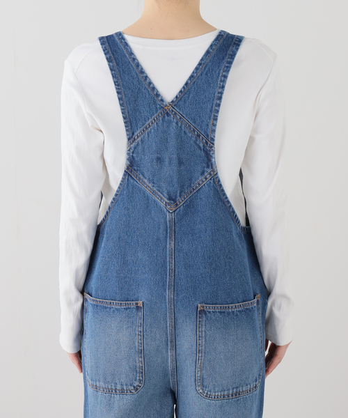SLOBE IENA（スローブイエナ）の「DENIMサロペット（サロペット/オーバーオール・レディース・ブルー系その他・38/36）」の6枚目の写真