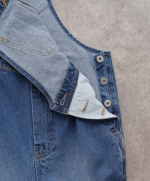 SLOBE IENA（スローブイエナ）の「DENIMサロペット（サロペット/オーバーオール・レディース・ブルー系その他・38/36）」の11枚目の写真