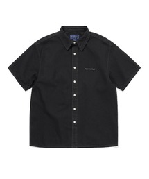 thisisneverthat(�f�B�X�C�Y�l�o�[�U�b�g)��Washed Denim S/S Shirt(�V���c/�u���E�X)