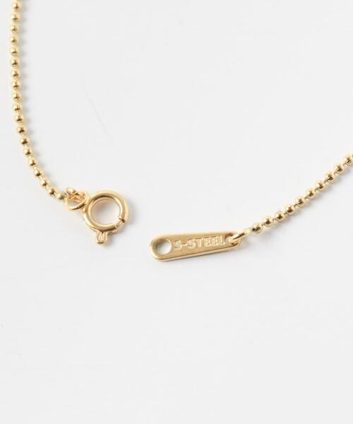 URBAN RESEARCH（アーバンリサーチ）の「decor『デコール』　STAINLESS BALLCHAIN BRACE（ブレスレット・レディース・ゴールド・ONE）」の4枚目の写真
