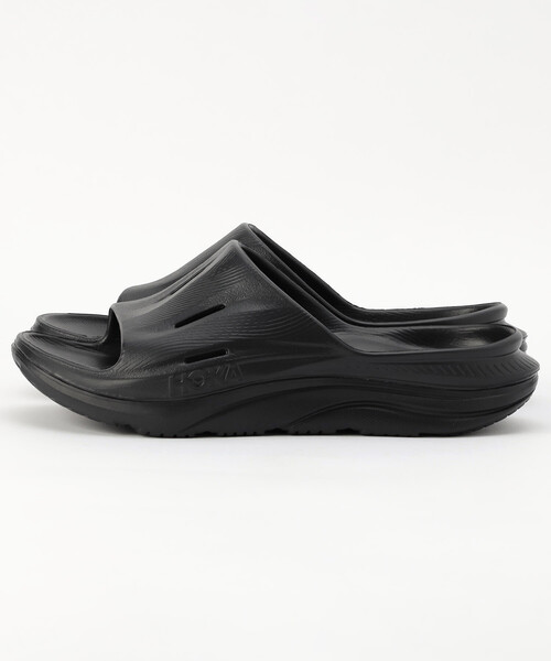 HOKA(ホカ)の「HOKA/ホカ ORA RECOVERY SLIDE 3【26.0-28.0cm】(サンダル・メンズ・グレー/ブラック・9/10/8)」の4枚目の写真