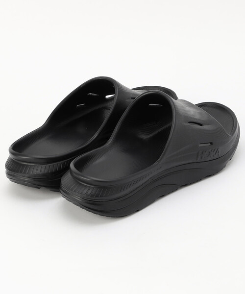 HOKA(ホカ)の「HOKA/ホカ ORA RECOVERY SLIDE 3【26.0-28.0cm】(サンダル・メンズ・グレー/ブラック・9/10/8)」の6枚目の写真