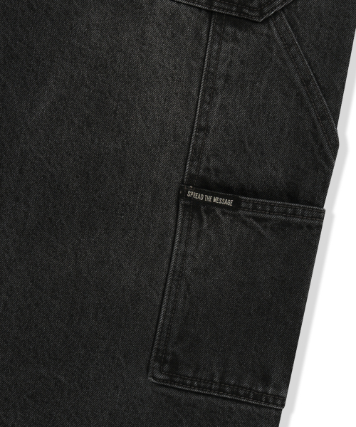 BROWNBREATH（ブラウンブレス）の「DOUBLE KNEE DENIM SHORTS - BLACK（デニムパンツ・レディース・その他・SMALL/MEDIUM/LARGE/X-LARGE）」の6枚目の写真