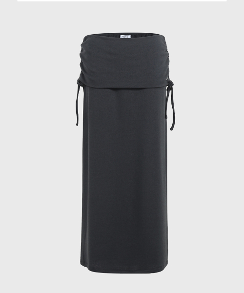 MICANE（ミケーネ）の「メナスリーブレスフォールドスカートセットアップ（スカート・レディース・ブラック/チャコール・SMALL/MEDIUM/LARGE/X-LARGE）」の6枚目の写真