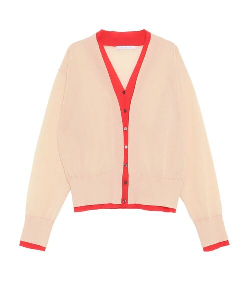 ELENDEEK（エレンディーク）の「カラーレイヤーシアーカーディガン（ニット/セーター・レディース・オフホワイト/ライム/ベージュ・FREE）」の18枚目の写真