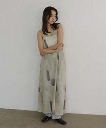 hellam（へラム）の「ニュアンスシアーキャミワンピース（ワンピース）」