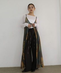 hellam（へラム）の「ニュアンスシアーキャミワンピース（ワンピース）」