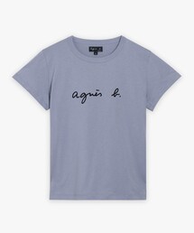 00sビンテージ アニエスベー スポーツ ’80 ロゴプリント カットソー S ロゴプリント コットン 半袖Tシャツ 